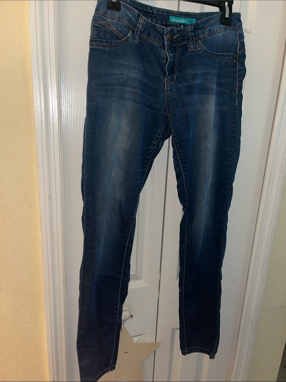 YMI Women's Dark Blue Skinny Jeans